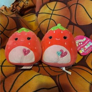 Scarlet squishmallow duo.